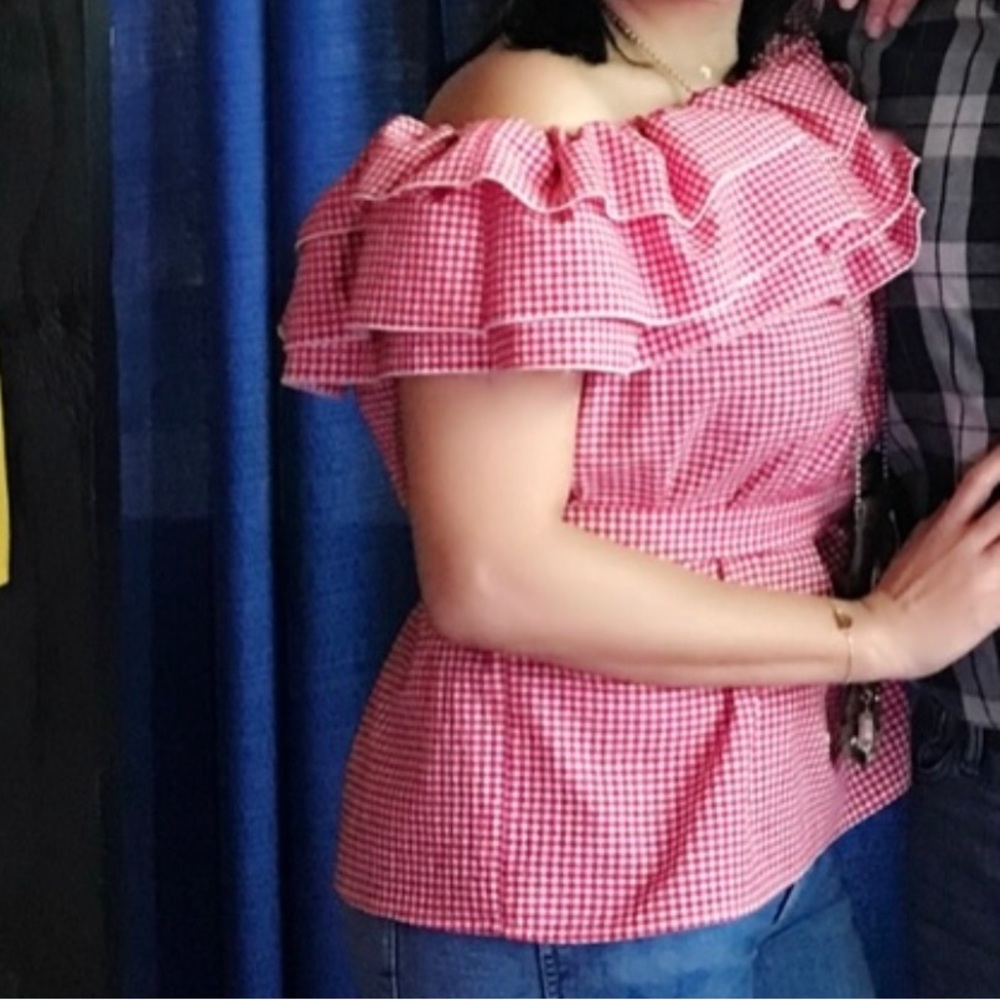 Spring/ summer off shoulder blouse